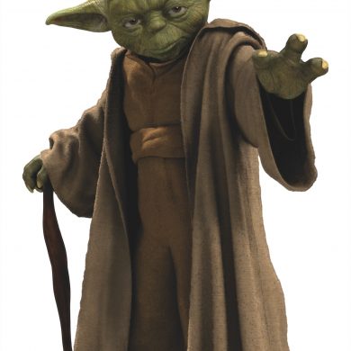 Sticker Komar Star Wars 100x70cm Yoda 14721